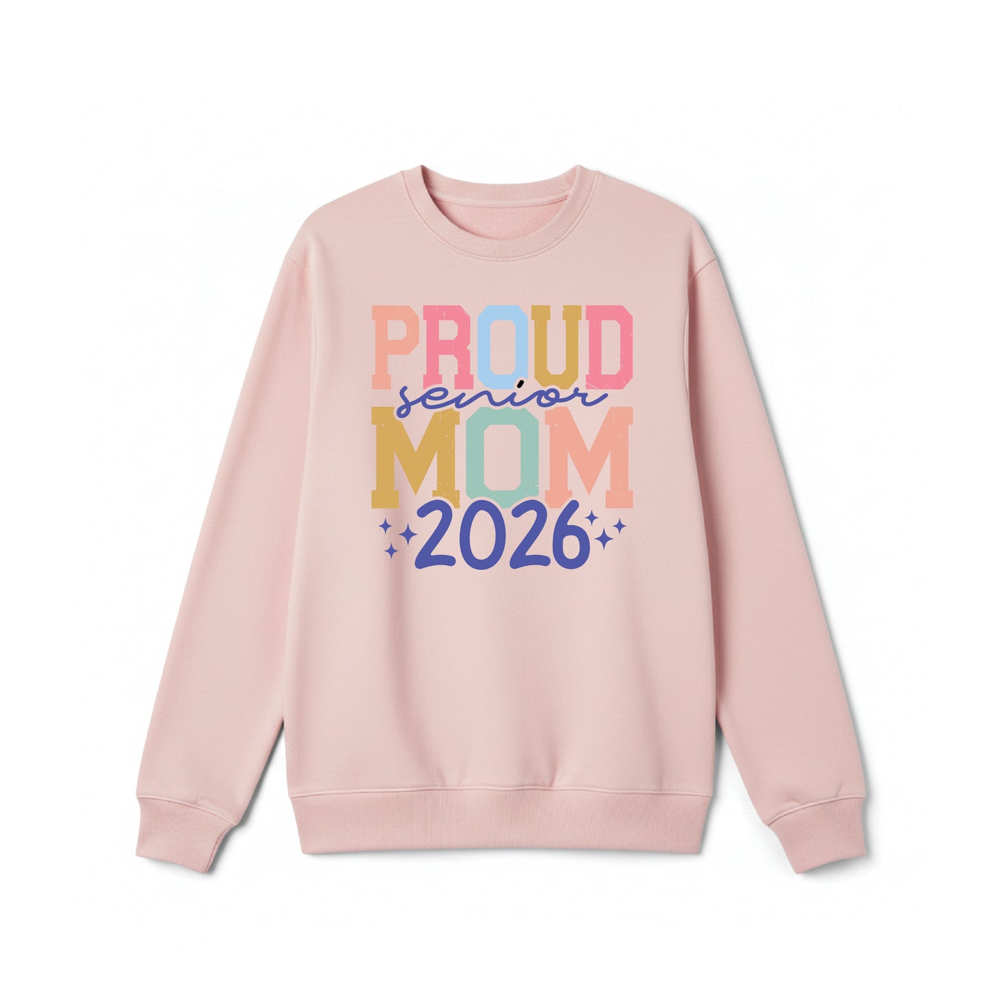 Proud Senior Mom 2026 Crewneck Sweatshirt
