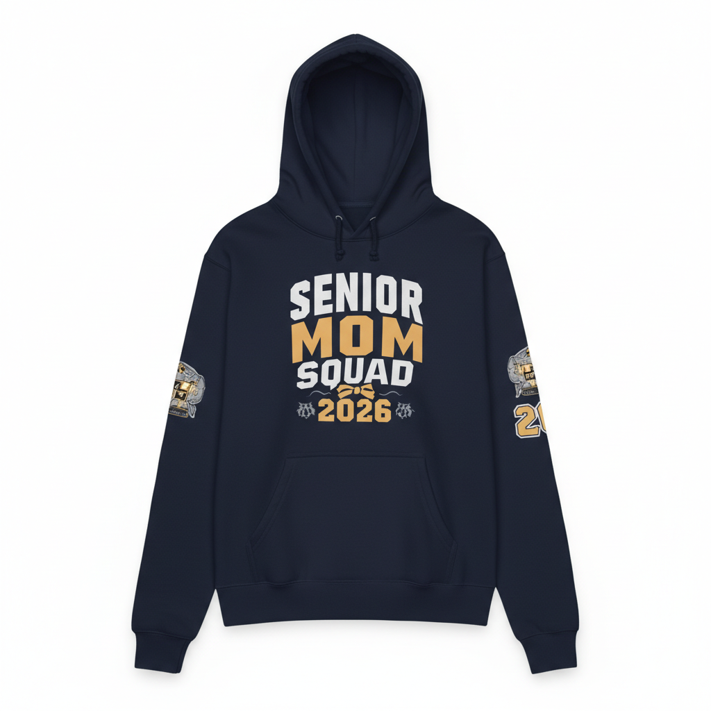 Senior Mom Squad Hoodie