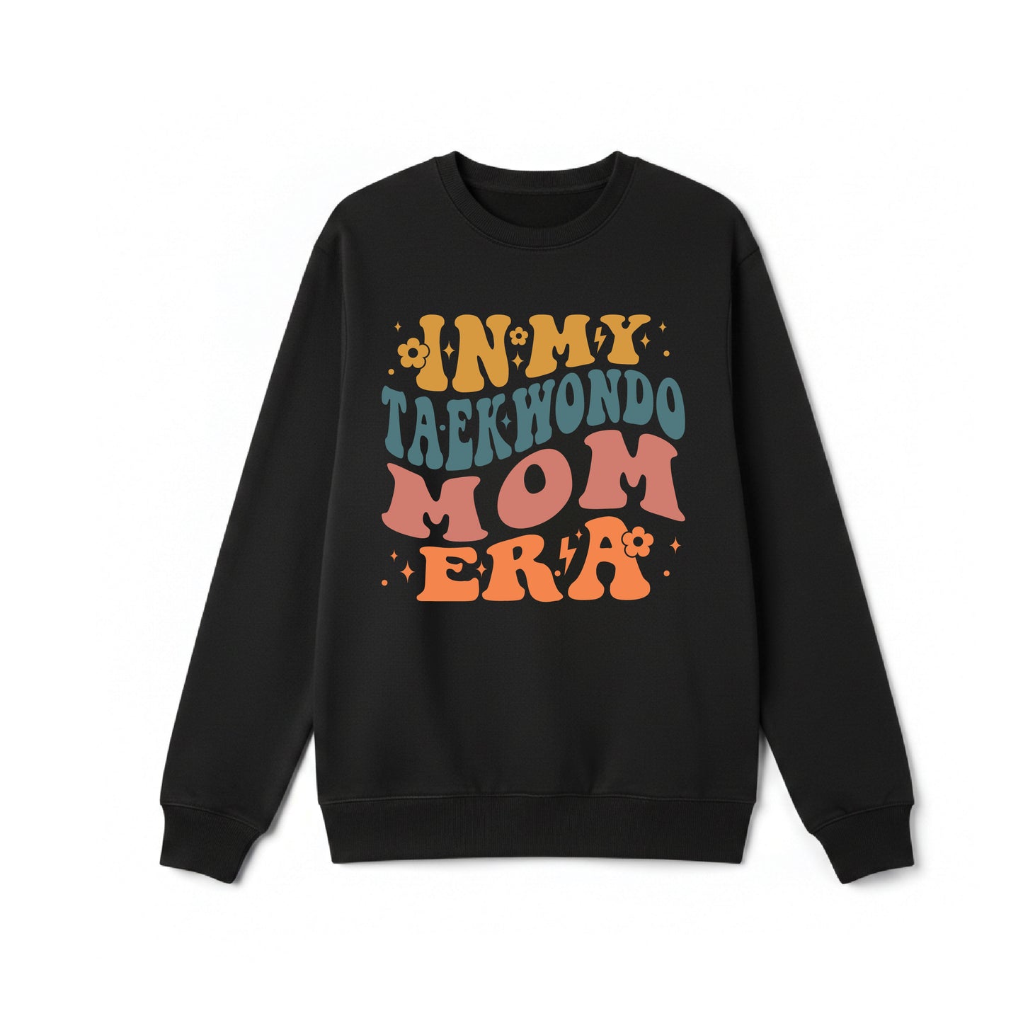 TaekwonDo Mom Era Crewneck Sweatshirt