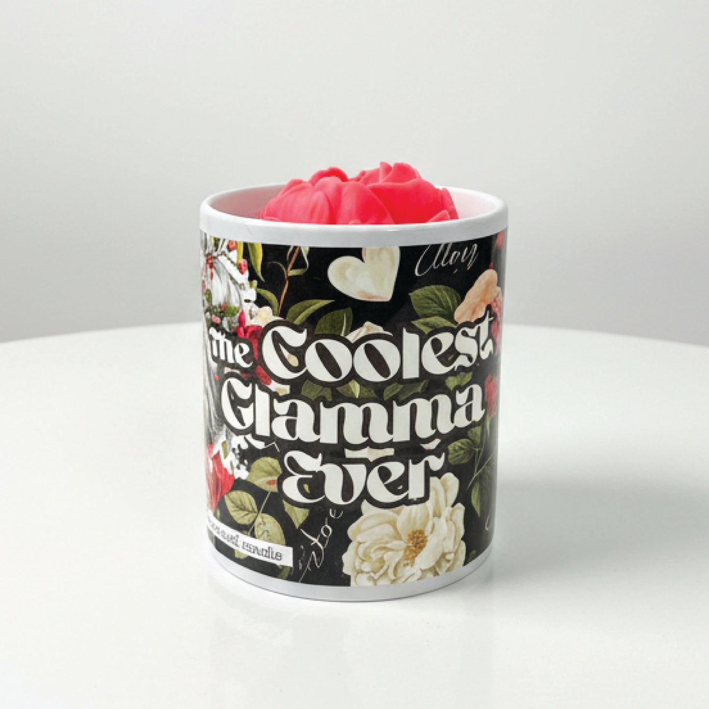The Coolest Glamma Ever – Signature 11oz Candle (Rose Edition)