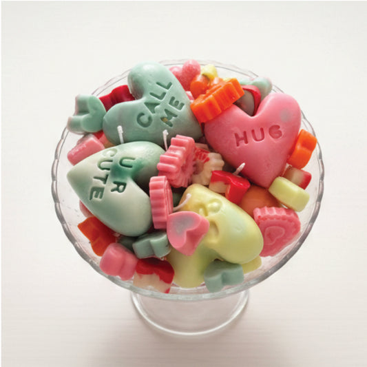 candy hearts— Hand Sculpted Luxury Gift
