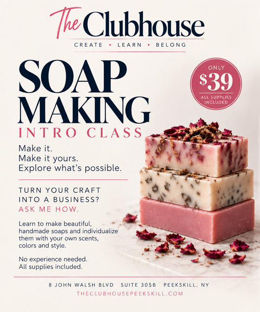 Beginner Soap Making Friday, Oct 16 | 6–9 PM
