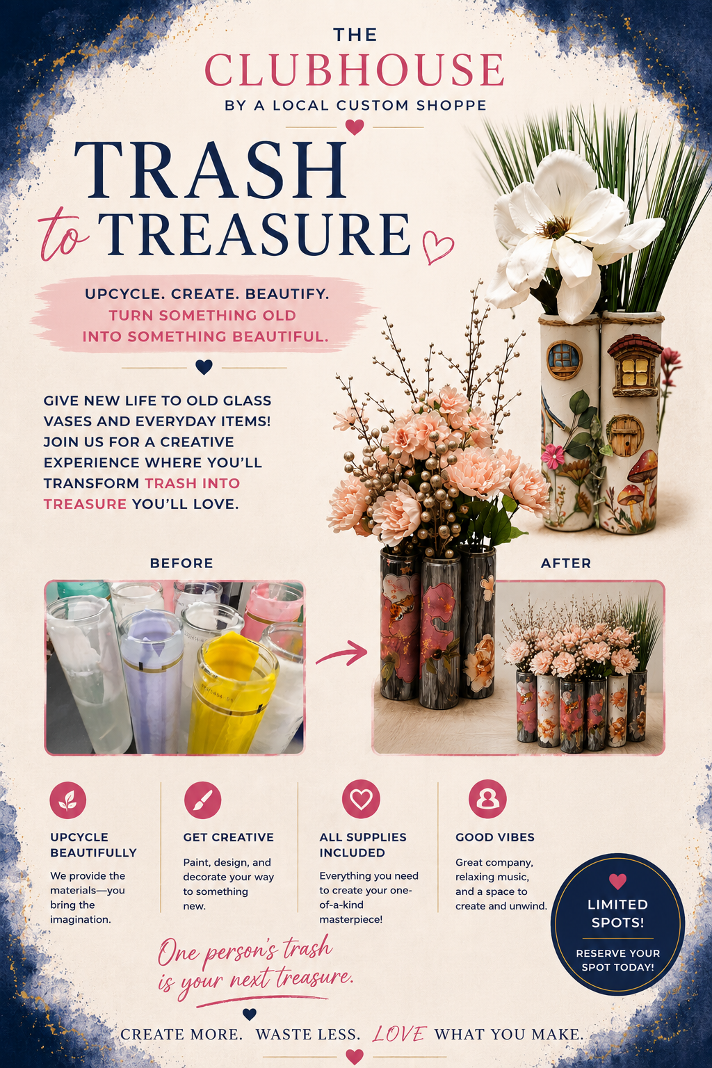 Trash to Treasure Saturday, June 13 | 1PM–4PM